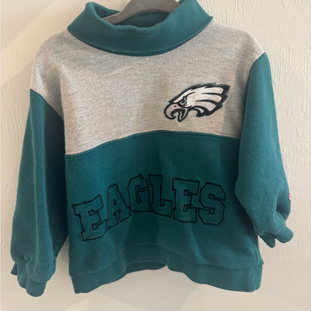Vintage Embroidered Eagles Sweatshirt